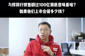 与辉同行销售额过100亿到底意味着啥？ #财经 #商业 #与辉同行 #董宇辉视频封面