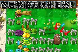 植物大战僵尸杂交版：自费盲盒无限补阳光的植物竟然是它！