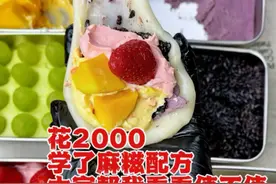 花2000学了一套 麻糍摆摊 大家帮我看看值不值 #麻糍 #麻糍的做法视频封面