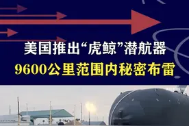 美国推出巨型潜航器，布雷更隐蔽更直接，水下无人战又上新台阶 #抖音热评视频封面