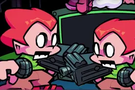 FNF官方模组再次更新，居然换主角了！ #周五夜放克 #音游