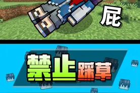 MC禁止踩到草方块？好家伙无限重开啊喂！！！ #我的世界