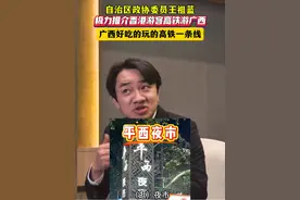 自治区政协委员王祖蓝向香港游客极力推介高铁游广西！#广西两会  #启新篇广西好事正酿 （记者：邓俊宇）视频封面