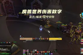 魔兽世界丨魔兽里的伤害数字不显示怎么办?