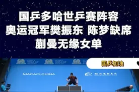 国乒多哈世乒赛阵容：奥运冠军樊振东、陈梦缺席，蒯曼无缘女单2视频封面