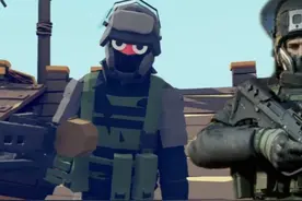 盾哥深蓝，简直是人形坦克啊！ #全面战争模拟器 #三角洲行动