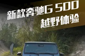 新款#奔驰G500 越野体验#懂车帝抢先试驾 #柚子不开车
