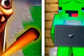 我的世界：山海经的木头人袭击凡村！ #我的世界 #我的世界动画