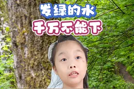 遇到发绿的水千万不能下，切记！水清则浅，水绿则深，水黑则渊 儿童防溺水#人类高质量暑假 #儿童安全  #亲子教育视频封面