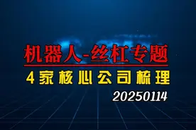 人形机器人重要零部件，丝杠4家核心公司深度梳理 #人形机器人视频封面