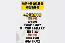 如何分辨良性肿瘤和恶性肿瘤？ #医学科普 #肿瘤 #良性肿瘤 #恶性肿瘤视频封面
