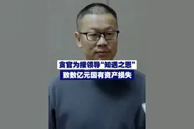 【贪官为报领导“知遇之恩” 致数亿元国有资产损失】近日，四川省纪委监委曝光何军贪腐案，其为报领导“知遇之恩”，致数亿元国有资产损失。视频封面