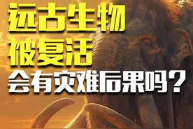 一万年前的远古生物被复活！是科技美学还是潘多拉魔盒？ #基因编辑 #恐狼 #猛犸象 #自然奇境科普季