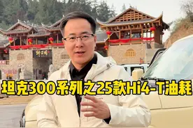 25款坦克300车型的油耗，你觉得表现怎么样？ #坦克300 #25款坦克300来了 #坦克300百城万里探秘之旅 #25款坦克300怎么样