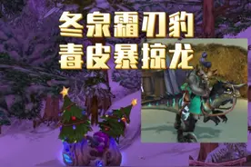 趁着二十周年庆快速拿下冬泉霜刃豹和毒皮暴掠龙。 #魔兽世界 #我们比你们多一个世界 #网易大神 #魔兽世界二十周年