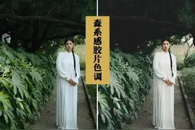 森系感胶片色调 #摄影 #教程 #p图 #森系 #胶片 @DOU+小助手