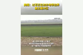 美媒：以军正在加沙地带边界建立缓冲区视频封面