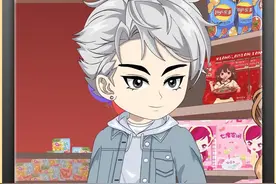 高冷校花白凝冰正在超市偷东西，却当成被我拍下证据。 #沙雕动画