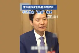 全国人大代表、小米集团创始人雷军建议优化新能源车牌设计，你怎么看？视频封面