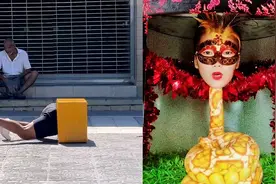 只剩上半身？解密2个火遍全网的隐形魔术，男子能凭空消失