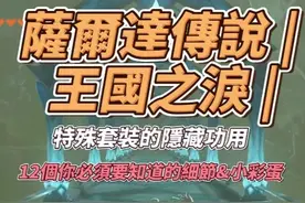 塞尔达传说王国之泪 特殊套装的隐藏功能！& 塞尔达传说王国之泪