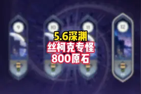 最难拿下的800原石深渊？丝柯克专怪平民如何逃课做掉 #原神