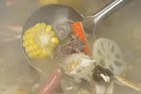 #乡村守护人 天冷了，来锅螃蟹老鸭汤暖和下，冬季必备！