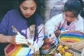 彩色糯米饭没有大家想象中麻烦，今天分享几个超简单的颜色，一看就能会。#五色糯米饭 #三月三 #广西三月三