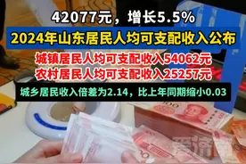 2024年山东居民#人均可支配收入 公布
#工资视频封面