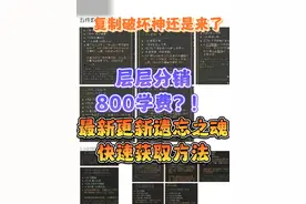 暗黑破坏神4复制装备疑似实锤！遗忘之魂最新速刷方法分享。