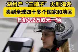 #湖州产三蹦子在海外卖爆了  卖到全球四十多个国家和地区，售价1.2万欧元。（供稿：南太湖号）#创新浙江视频封面