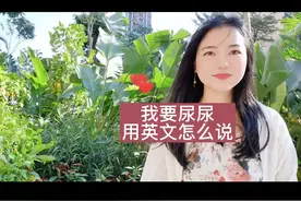 我要尿尿用英文怎么说#学英语 #尿尿 #用英语怎么说 @英语晓莉老师-19:30直播 