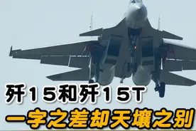 歼15和歼15T的差距有多大？虽一字之差，但却有天壤之别！#歼15视频封面