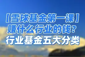 赚什么行业的钱？快速带你认识行业基金五大分类！视频封面