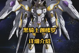 黑骑士迦楼罗，机体详细介绍，反派boos机，高达seed剧场 #高达视频封面