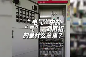 “电气”中的“气”，到底指的是什么意思？ #电气