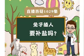 兔子舔人是因为缺盐吗？#宠物兔