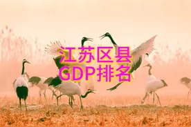 57个千亿区县！23年江苏区县GDP排名，昆山江阴双雄争霸 #GDP视频封面