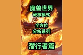 硬核模式全方位分析系列--潜行者（盗贼）篇  #魔兽世界 #魔兽世界怀旧服