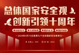 2024年全民国家安全教育日学习总体国家安全观PPT课件视频封面
