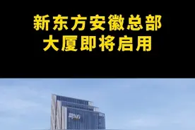 合肥又一新地标，新东方安徽总部来了！ #建筑 #工程人 #合肥 #新东方视频封面