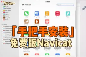 手把手安装免费版Navicat #mysql #navicat #数据库可视化视频封面