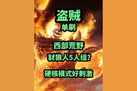 或许硬核模式的精髓就是这么玩儿吧！盗贼单刷西部荒野豺狼人5人组 #魔兽世界 #魔兽世界怀旧服