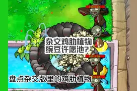 不会真有人用豌豆许愿池吧？ #植物大战僵尸杂交版 #植物大战僵尸