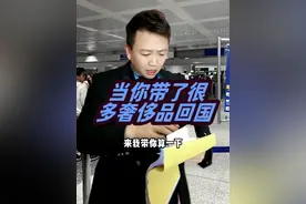 当你带了很多奢侈品回国 (原创@皮卡蛋🥚 ）#海关 #奢侈品 #缴税 #搞笑 #演绎