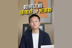 你吃的虾新鲜吗？活冻虾和死冻虾有什么区别？如何挑选？#活冻虾  #冻虾 #区分视频封面