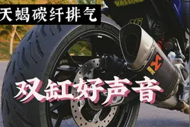 『天蝎碳纤排气』双缸好声音#天蝎排气 #f900r #机车 #摩托车