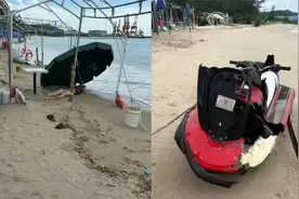 广西北海摩托艇事故致2死，儿子目睹父亲惨状当场哭喊！多方回应