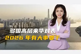 多国高层来华对表，中国已收到请求，2026年有大事要干视频封面