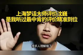 小伙评价大师沈巍水平，这是我听到过最中肯评价，精准到位